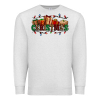 Oatmeal Heather western christmas gifts Premium Sweatshirt - AdoDesignShop