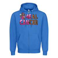 True Royal Heal Cancer Zipper Hoodie - texasbilliewilder