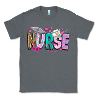 Charcoal Heather nurse Classic Tee - texasbilliewilder