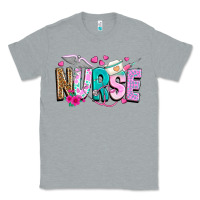 Heather Grey nurse Classic Tee - texasbilliewilder
