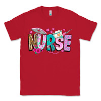 Red nurse Classic Tee - texasbilliewilder