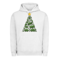 Pigment Lunar Rock dinosaur christmas tree Urban Hoodie - MaliasSmallBusiness