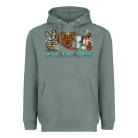 Sage peace love coffee Heavyweight Hoodie - AdoDesignShop