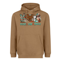 Toasted Coconut peace love coffee Heavyweight Hoodie - AdoDesignShop