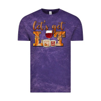 Cloud Purple let's get lit candles Vintage Tee - BarkalooDesign