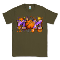 Army Green mom basketball Classic Tee - Zillion Design Studio