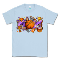 Dusty Blue mom basketball Classic Tee - Zillion Design Studio