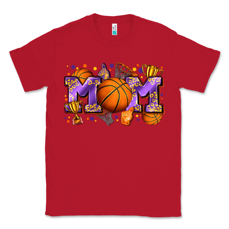 Mom Basketball Classic Tee by Zillion Design Studio | Teevron