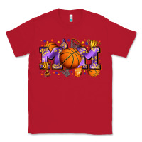 Red mom basketball Classic Tee - Zillion Design Studio