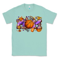 Seafoam mom basketball Classic Tee - Zillion Design Studio