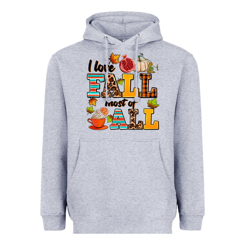 I Love Fall Most Of All Heavyweight Hoodie by AdoDesignShop | Teevron