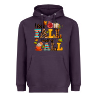 Plum i love fall most of all Heavyweight Hoodie - AdoDesignShop