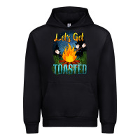 Foreset Green lets get toasted Urban Hoodie - NancyCooperArtShop