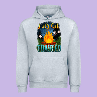 Lets Get Toasted Urban Hoodie Designed By Nancycooperartshop