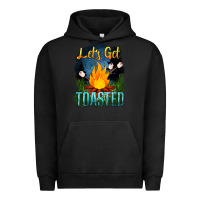Pigment Black lets get toasted Urban Hoodie - NancyCooperArtShop