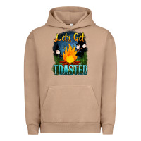Pigment Burro lets get toasted Urban Hoodie - NancyCooperArtShop