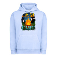 Pigment Grape Ice lets get toasted Urban Hoodie - NancyCooperArtShop