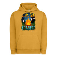 Pigment Peanut Butter lets get toasted Urban Hoodie - NancyCooperArtShop