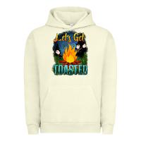 Pigment Pistachio lets get toasted Urban Hoodie - NancyCooperArtShop