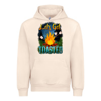 Sandshell lets get toasted Urban Hoodie - NancyCooperArtShop