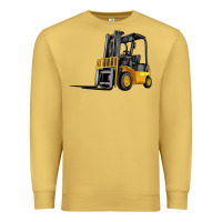 Antique Gold forklift Premium Sweatshirt - Artiststas
