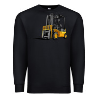 Black forklift Premium Sweatshirt - Artiststas