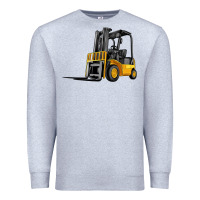 Heather Grey forklift Premium Sweatshirt - Artiststas