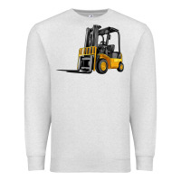 Oatmeal Heather forklift Premium Sweatshirt - Artiststas