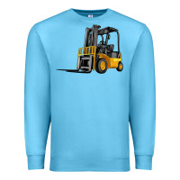 Ocean Blue forklift Premium Sweatshirt - Artiststas