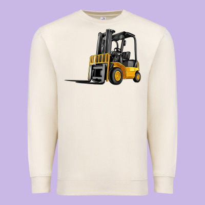 Forklift Premium Sweatshirt Designed By Artiststas