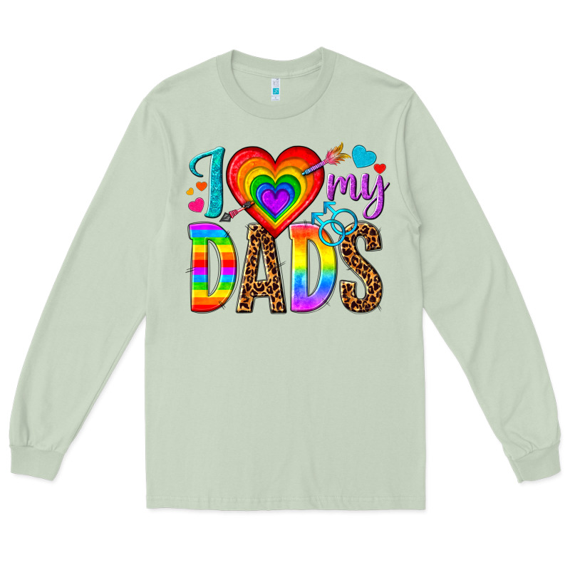 I Love My Dads Long Sleeve Tee by texasbilliewilder | Teevron