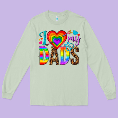 Long Sleeve Tee i love my dads