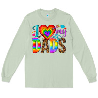 Matcha i love my dads Long Sleeve Tee - texasbilliewilder