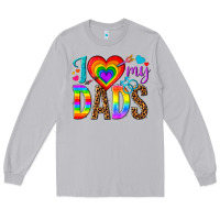 Moon Dust i love my dads Long Sleeve Tee - texasbilliewilder