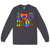 Smoke i love my dads Long Sleeve Tee - texasbilliewilder