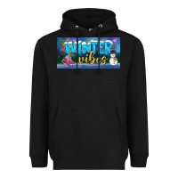 Black winter vibes license plate Heavyweight Hoodie - BundleAndBundleShop