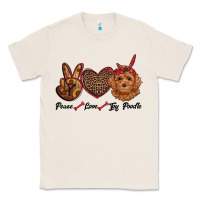 Natural peace love toy poodle Classic Tee - RanaPortraitStore