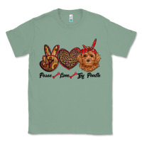 Sage peace love toy poodle Classic Tee - RanaPortraitStore