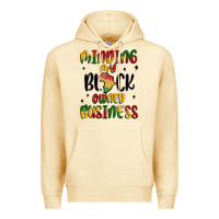 Pina Colada minding my black owned business Premium Hoodie - MaliasSmallBusiness
