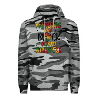 Slate Camo minding my black owned business Premium Hoodie - MaliasSmallBusiness