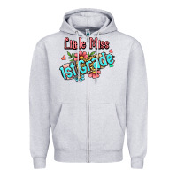 Heather Grey little miss first grade Zipper Hoodie - RanaPortraitStore