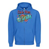 True Royal little miss first grade Zipper Hoodie - RanaPortraitStore