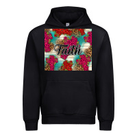 Foreset Green faith Urban Hoodie - NancyCooperArtShop
