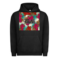 Pigment Black faith Urban Hoodie - NancyCooperArtShop