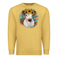 Antique Gold western calf Premium Sweatshirt - JahusDesignShop