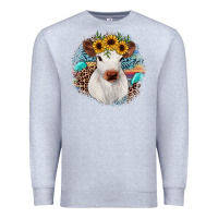 Heather Grey western calf Premium Sweatshirt - JahusDesignShop