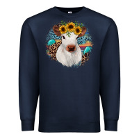 Navy western calf Premium Sweatshirt - JahusDesignShop