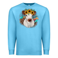 Ocean Blue western calf Premium Sweatshirt - JahusDesignShop