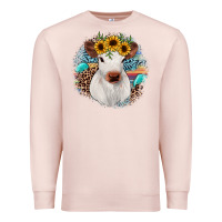 Pale Pink western calf Premium Sweatshirt - JahusDesignShop