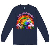 Navy i m the rainbow sheep of my family pride lgbtq Long Sleeve Tee - texasbilliewilder